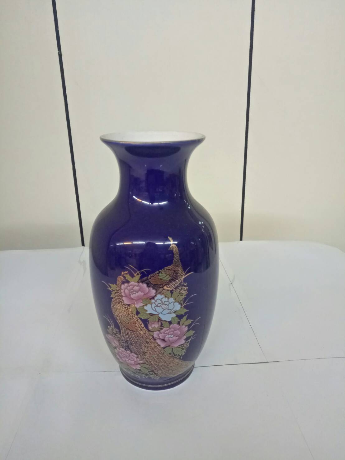 藍孔雀花瓶 佛美佛藝社官網 藍孔雀花瓶 佛美佛藝社官網